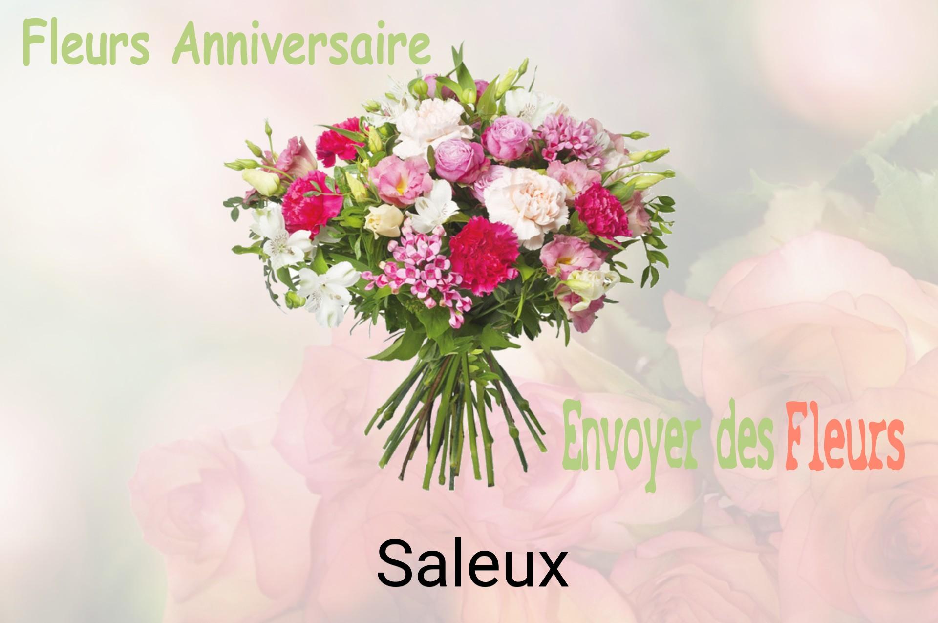 Bouquet de fleurs d’anniversaire livré à Saleux